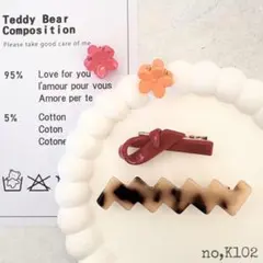 【no,K102】レディース キッズ ヘアアクセサリー ヘアピン ヘアクリップ