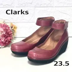 【靴底減りなし】極美品◆クラークス コンフォートパンプス アルティザン 23.5のサムネイル