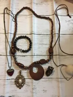 アンティークアクセサリー6点セット