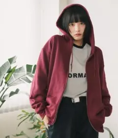 Gildan /ギルダン 8.0oz US規格 オーバーサイズ ジップパーカー