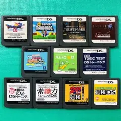 DS11種まとめ売り ドラゴンクエストIX スーパーマリオ 密室からの脱出 など
