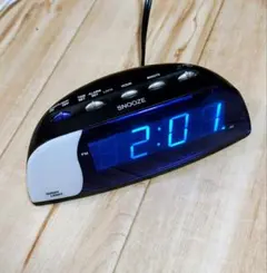 置き時計 LANDEX(ランデックス) クールス YT5023BK 目覚まし時計