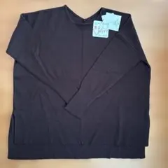 新品未使用　エルーラ　毛玉しらずクルーネックプルオーバー　M