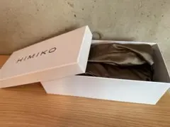 未使用✨️HIMIKO ヒミコ ローファー 白 クロコ型押し リボン 23.5