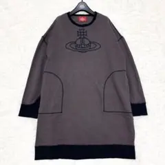 【美品】ヴィヴィアンウエストウッド　ネックレスプリント　スウェット　ワンピース 2025年最新】vivienne westwood ワンピースの人気アイテム - メルカリ