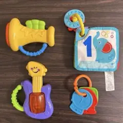 Fisher-Price フィッシャープライス　ベビートイ　布おもちゃ　知育玩具
