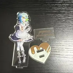 ぷわぷわぽぷら バレンタイン アクリルスタンド