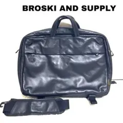 BROSKI AND SUPPLY レザービジネスバッグ 3WAYバッグA4収納のサムネイル