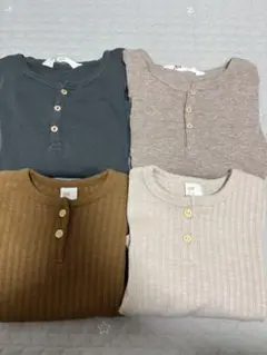 新品未使用あり　H&M 子供服　86cmと98cm 双子
