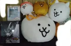 値下げ❗️新品❗️にゃんこ大戦争 ぬいぐるみリュック3 2種各5 計10個