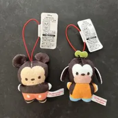 ディズニーキャラクター ドリームマスコット① ミッキー　グーフィー2点セット