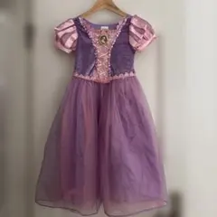 ディズニー　ラプンツェル　ドレス　120　コスチューム　ハロウィンのサムネイル