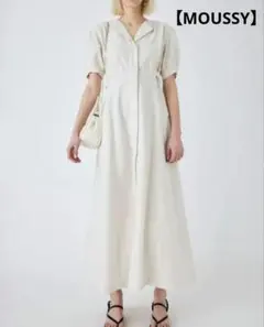 【MOUSSY】 SIDE BELT FLARE ワンピース
