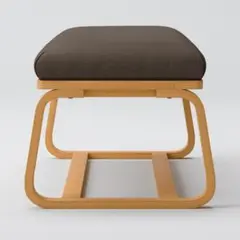 無印良品　リビングでもダイニングでもつかえる 洗いざらしの綿帆布カバー