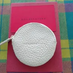 【数回使用】BONAVENTURA コインケース（アイボリー）