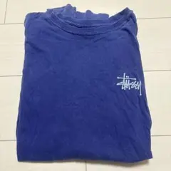 STUSSY ステューシー　紫　ロングTシャツ
