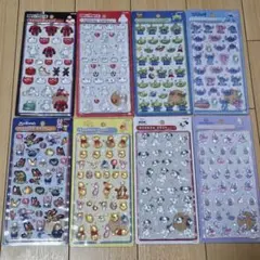 正規品 ディズニー ボンボンドロップシール 第一弾 8種セット - メルカリ
