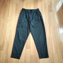 チェックパンツ スラックス