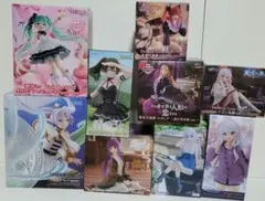 美少女プライズフィギュア 9点セット 初音ミク 着せ恋 フリーレン イレイナ