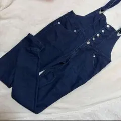 デニム・サロペットL