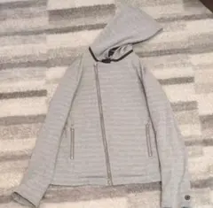 ダブルジップパーカー　BEAMS HEART 斜めジップ