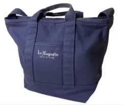 ADAM ET ROPEアダムエロペ キャンバス地 ショルダーバッグ 刺繍ロゴ