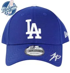 新品未使用　ドジャース　大谷翔平　刺繍　ニューエラ 希少　キャップ　青