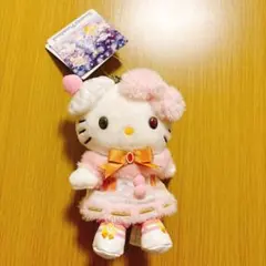ハローキティ ピューロランド限定 キーホルダー ぬいぐるみ バッジ 冬 サンリオ