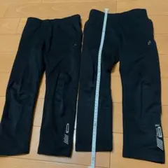 H&M ジャージパンツ 黒 100cm