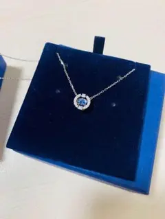 新品　スワロフスキー　Swarovski Una ネックレス ブルーのサムネイル