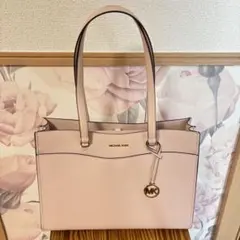 MICHAEL KORS A4 ピンク トートバッグ