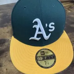 New Era 59FIFTY A's キャップ 7 1/8