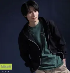 kitsonme superDragon 飯島颯　L コラボパーカー　BLACK