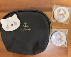 まふまふ ポーチ 缶バッジ セット
