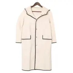 美品 白タグ マッキントッシュ フーデッドコート パイピング 英国製 32 Mのサムネイル