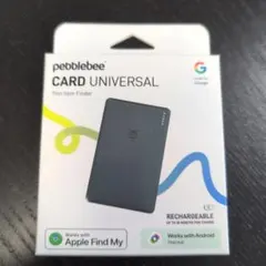 Pebblebee Card Universal