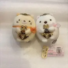 うさぎのふしぎなおまじない　しろくま　ねこ　てのりぬいぐるみ