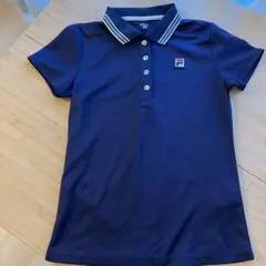 FILA ネイビー ポロシャツ S