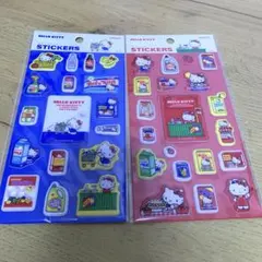 正規品 サンリオ ぷっくりシール ハローキティ 2枚セット