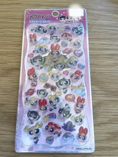 カミオジャパン　パワーパフガールズ　プチドロップステッカー　ボンボンドロップ