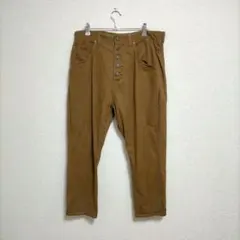 and it. サルエルパンツ ブラウン(茶) LLサイズ