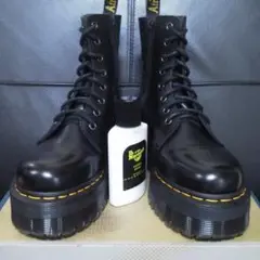 Dr.Martens JADON UK5 黒 厚底 8ホール 純正ローション