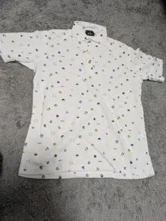 Paradiso ドット柄 ポロシャツ