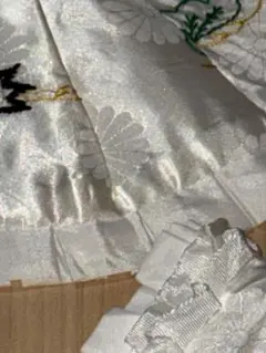 お宮参り用帽子とよだれかけセット