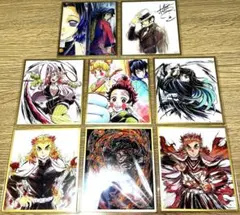 鬼滅の刃webshopくじ　アクリル色紙　8点セット　炭治郎　煉獄　時透　甘露寺