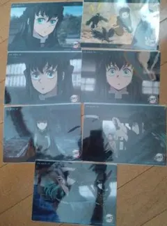 鬼滅の刃柱稽古編　時透無一郎 WEBSHOPくじ　ビッグクリアカード　７枚セット