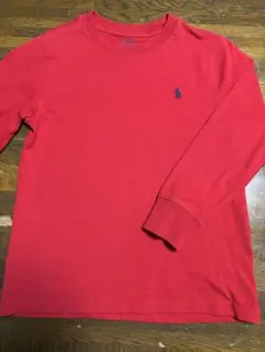 POLO RALPH LAUREN 赤 長袖カットソー 115cm