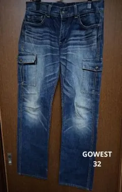 GOWEST デニムパンツ サイズ32 赤タブのサムネイル