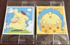 PASTEL×ポムポムプリン さくさくラスク シールニ枚セット