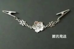 ハンドメイド 桜モチーフ ストール、ショール 羽織紐 /和装小物のサムネイル